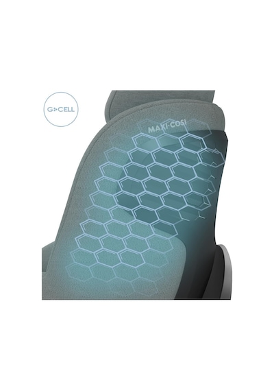 MaxiCosi Mica 360 Pro İSize Dünyanın İlk Kızaklı, Araç Dışına Çıkabilen Adac'Lı İsofix'Li 360 Dönebilir Yatabilir 018 Kg Bebek Oto Koltuğu Authentic Grey