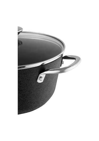 Madame Coco Noir Titanium Derin Tencere - Siyah - 24 Cm 8684427129890 Siyah