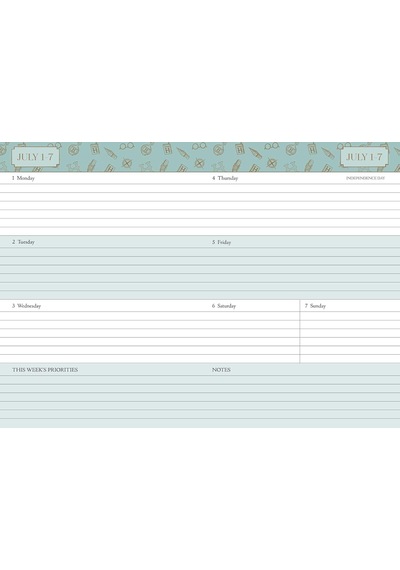 Lexroo Harry Potter 2024-2025 Academic Year Planner Çok Renkli
