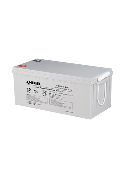 Hegel 12V 200Ah Jel Akü HGX12-200 - Hegel 12V 200Ah Jel Akü HGX12-200