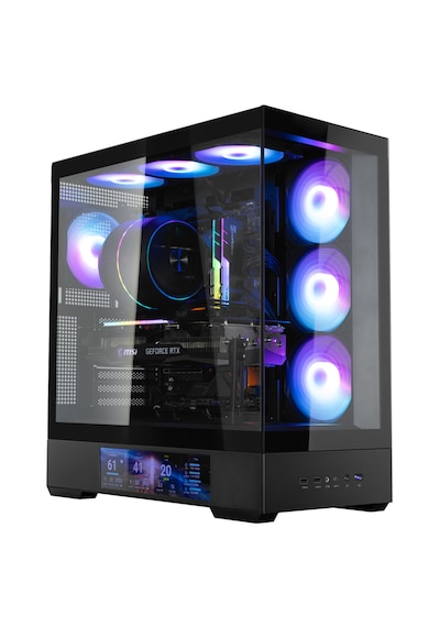 Zalman P40 Ds 4 Argb Fan Mid Tower 9.1 Lcd Ekranlı Gaming Oyuncu Bilgisayar Kasası Zalman P40 Ds 4 Argb Fan Mid Tower 9.1 Lcd Ekranlı Gaming Oyuncu Bilgisayar Kasası