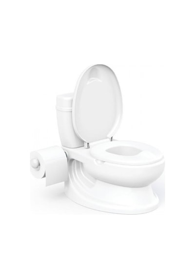 Happy Eğitici Klozet Sesli Işıklı Tuvalet Eğitimi Beyaz Lazımlık HAPPY.070 Beyaz