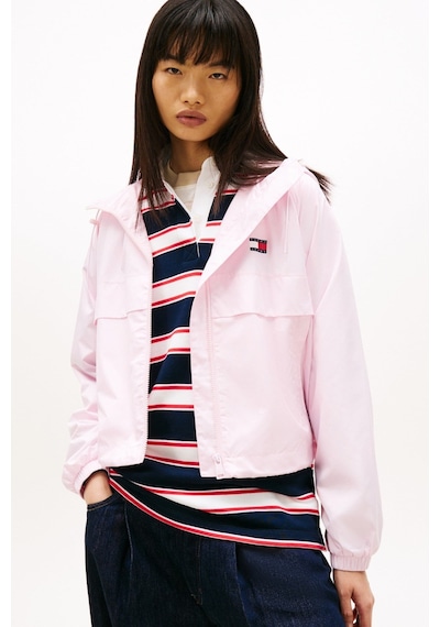 Tommy Hilfiger Essential Su Geçirmez Pembe Rüzgarlık-16101
