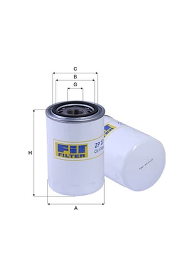 Fıl Zp22 Yağ Filtresi Lf3345 W940 34 Fn1039 Fn1039