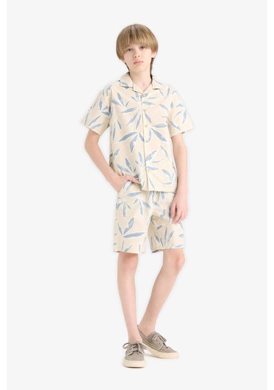 DeFacto Erkek Çocuk Floral Paraşüt Şort E5824A825HSBG354