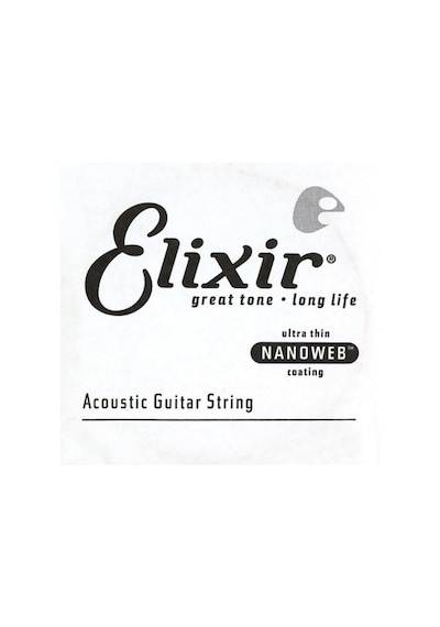 Elixir 15130 Nanoweb Bronze Tek Akustik Gitar Teli 30
