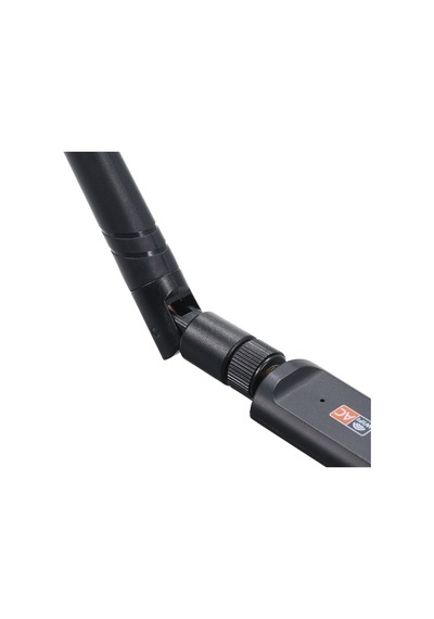 Vkemall "çift Bantlı 1200m Usb Wifi Alıcı - 5g Bağlantı, Wps Düğmeli, Harici Antenli"