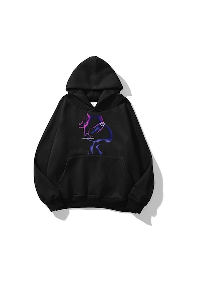 Tarzsokak Unisex A Little Lost Sweatshirt Hoodie Siyah