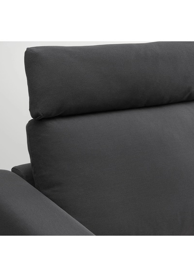 Ikea Gri Konforlu Kanepe - Baş Desteği