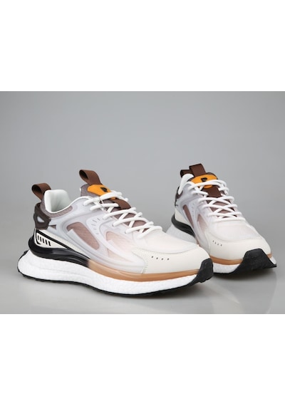 Pierre Cardin Pcı-10105 Beyaz Kahve Erkek Sneakers Kahve Pierre Cardin Pcı-10105 Beyaz Kahve Erkek Sneakers Kahve