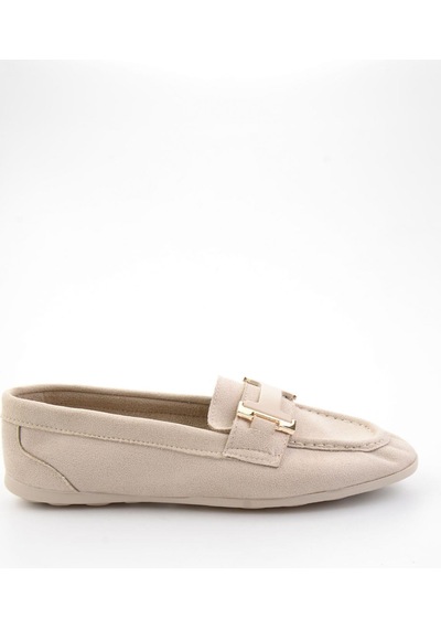 Bej Kadın Loafer Ayakkabı K01542380772