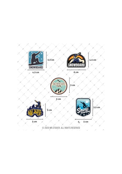 Bdls2 Küçük Boy 10lu Sticker Seti