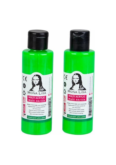 Monalisa Akrilik Boya 70 Ml Fosforlu Yeşil Sd160 12 ADET **