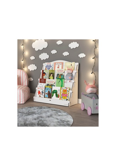 Lucky Montessori Ahşap Çocuk Odası 4 Raflı Kitaplık Beyaz - 271488171 Beyaz Lucky Montessori Ahşap Çocuk Odası 4 Raflı Kitaplık Beyaz - 271488171 Beyaz