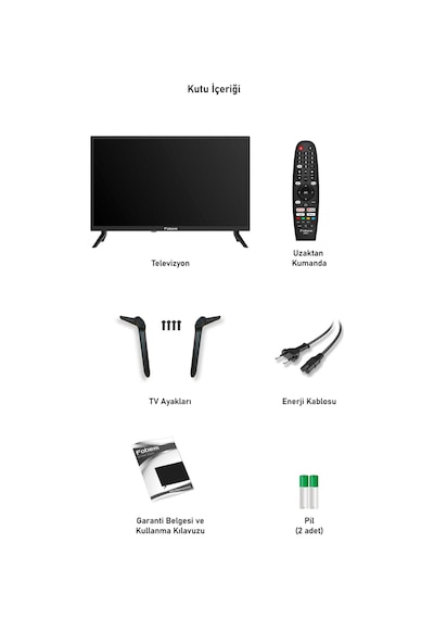 Fobem ML43EW4000F 43" Whale Full HD LED TV