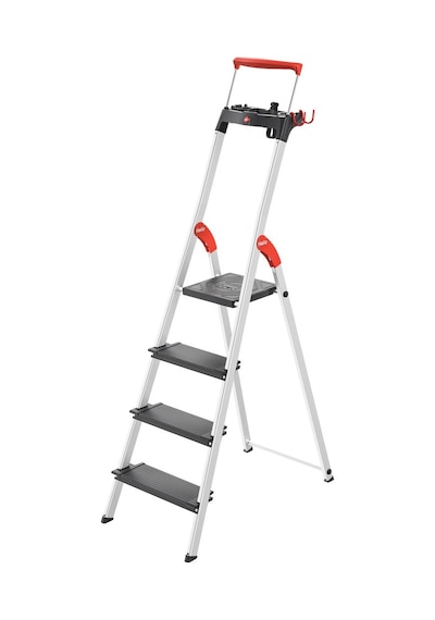 Hailo L100 Topline 4 Basamaklı Alüminyum Merdiven