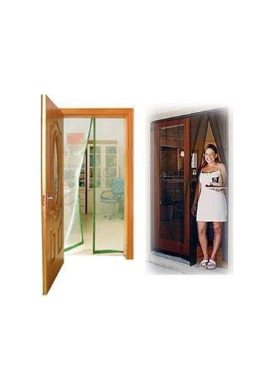 Mıknatıslı Tül Kapı Cibinlik Kapı Yaz Böcek Sinek Sinekliği 105 Cm X 205 Cm - 919695624