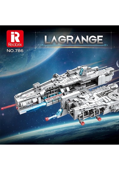 Reobrix 786 Ağır Saldırı Uçağı Lagrange B192 New Earth Heavyattack Aircraft Yaratıcı Yapı Blok Seti Building Blocks - 858 Parça