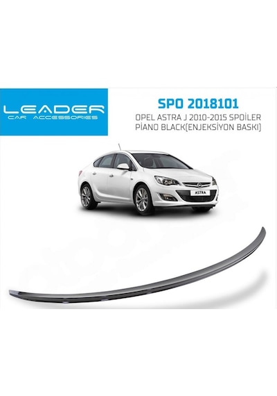 Spoiler Parlak Siyah Astra J 2010 2015 2018101 Sunplex