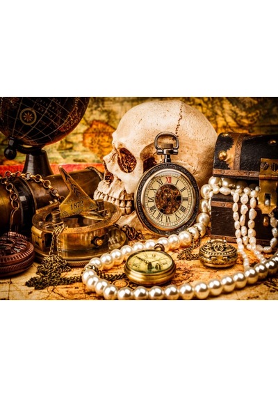 Nova Puzzle 1000 Parçalık Hazine Sandığı Puzzle