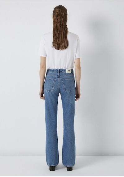 Jane Mid Vintage Classic Denim Mavi