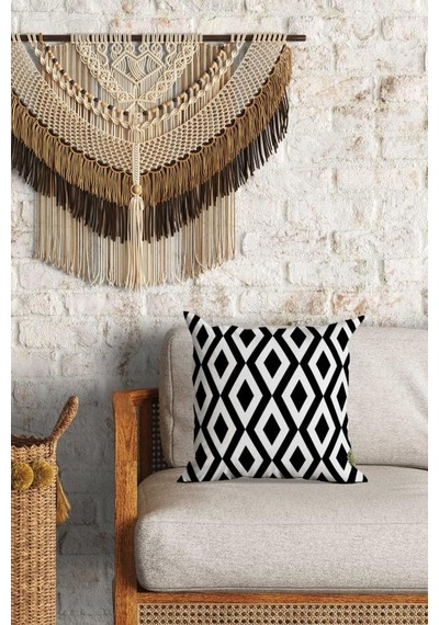 Modern Desenli Çift Yön Dijital Baskılı Dekoratif Kırlent Kılıfı Yastık Kılıfı 39x39cm Karışık/Çok Renkli