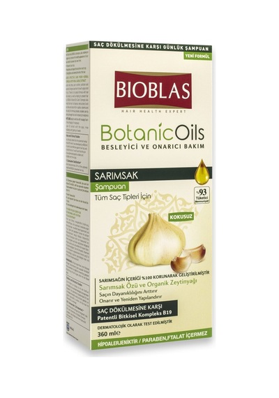 4 Adet Bioblas Tüm Saç Tipi İçin Sarımsak Şampuanı 360 Ml