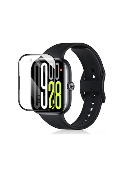 Xiaomi Redmi Watch 5 Active Uyumlu Yumuşak Silikon Kordon Ve Kavisli Ekran Koruyucu Seti