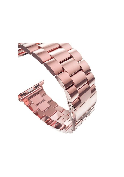 Microsonic Apple Uyumlu  Watch SE 2022 44 MM Metal Stainless Steel Kordon