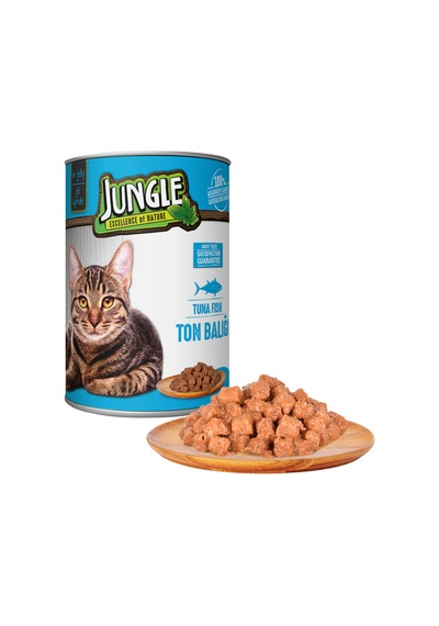Kedi Konservesi 400 Gr Ton Balıklı
