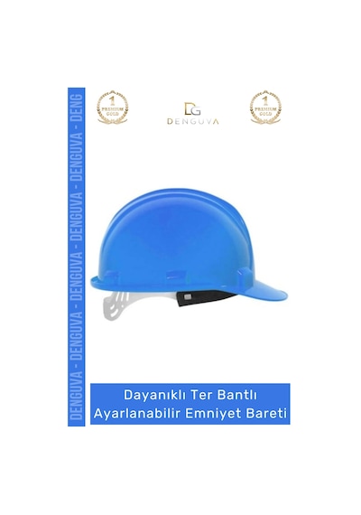 Baret Essafe Ce Belgeli Ekonomik Havalandırmalı Ayarlı Mühendis Güvenliği Mavi Emniyet Bareti