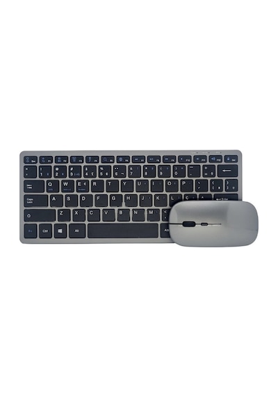 Kablosuz Bluetooth Klavye Mouse Seti Şarjlı Tablet Laptop Uyumlu - Lisinya Diğer