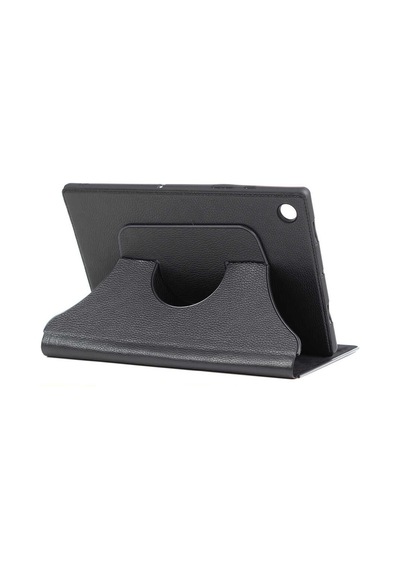 Butam Bilişim Lenovo Tab M8 Uyumlu Fest Dönebilen Standlı Kılıf-siyah Tablet Kılıfı