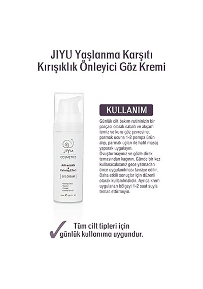 Maydonoz Özlü Kırışıklık Karşıtı Göz Bakım Kremi Ziaja Göz Bakım 15 Ml 3 Paketi