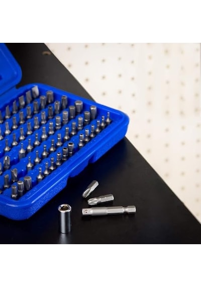 Güvenlik Bit-set Krom-vanadyum-çelik 100 Parça
