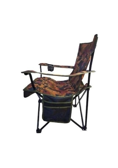 Funky Chairs V2 Taktik Kamuflaj Lüks Kamp Sandalye Kamuflaj Çok Renkli