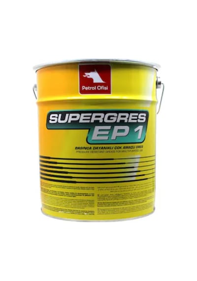 Petrol Ofisi Süper Gres Ep 1 Lityum Sabunlu Performanslı Gres 15 KG