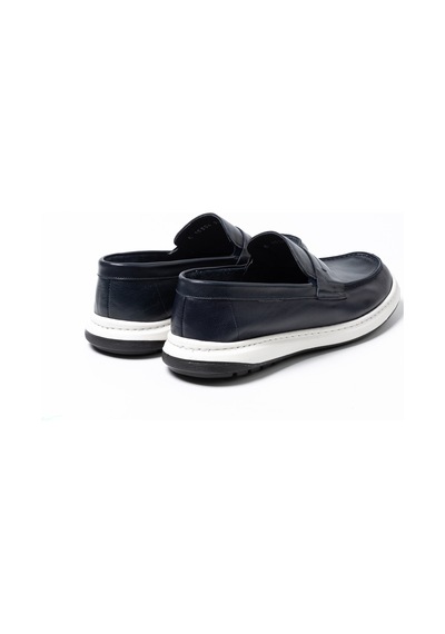 Navy Safari Oxford Klasik Erkek Diğer Ka-26y-e15304 John May Mars Shoe Mavi