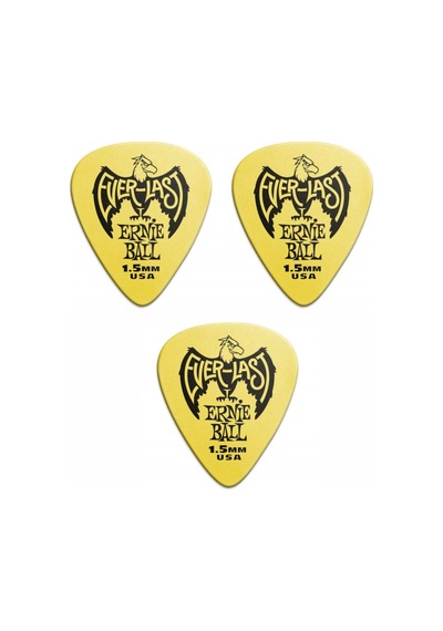 Ernie Ball P09195 Gitar Penası 3 Adet 1,5 Mm. Delrin