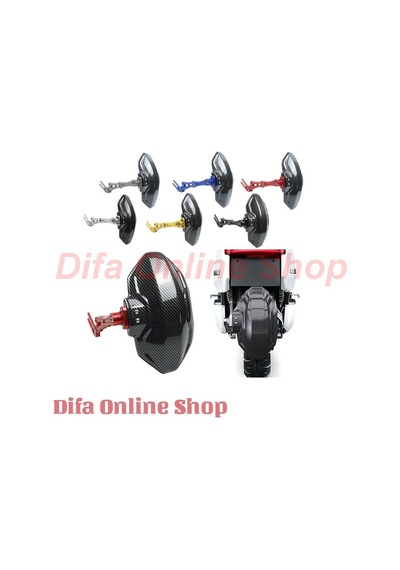 Motosiklet Çamurluk Sıyırıcı Üniversal Model Gold Renk Kırmızı Motoparax Renk : Standart