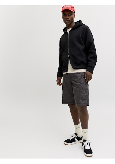 Jack & Jones Erkek Rahat Kalip Kargo Sort - Cole - 12292263 Asphalt Jack & Jones Erkek Rahat Kalip Kargo Sort - Cole - 12292263 Asphalt