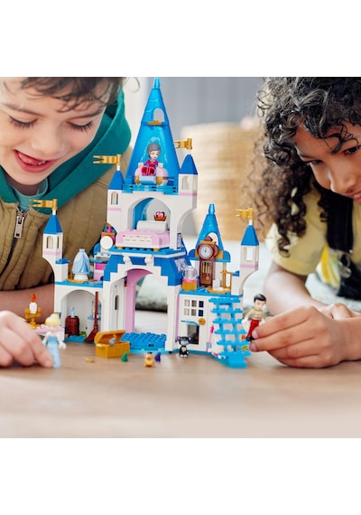 LEGO ® | Disney Princess Sindirella ve Yakışıklı Prens'in Şatosu 43206 - 5 Yaş ve Üzeri Hayal Gücü Geniş Çocuklar için Oyuncak Yapım Seti (365 Parça)