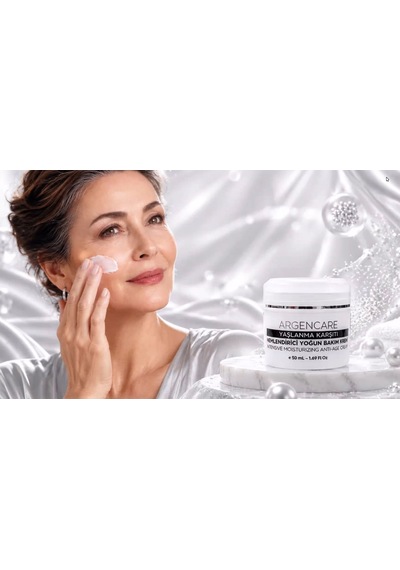Argencare Yaşlanma Karşıtı Nemlendirici Yoğun Bakım Kremi 50ml