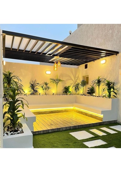 2 Adet 20 Watt Günışığı Ledli Nemli Alan, Dış Mekan, Bahçe, Banyo, Teras, Balkon, Kamelya Apliği Gün Işığı - Sarı