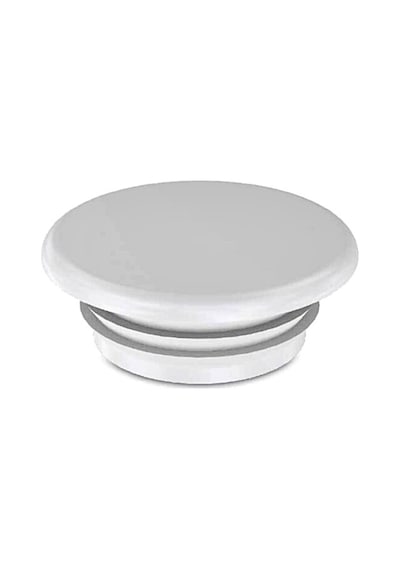Yapıtaşı Kauçuk Mermer Granit Lavabo Batarya Delik Kapatma Tapa Beyaz
