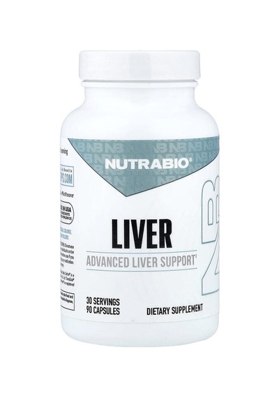 Nutrabio, Liver, 90 Capsules