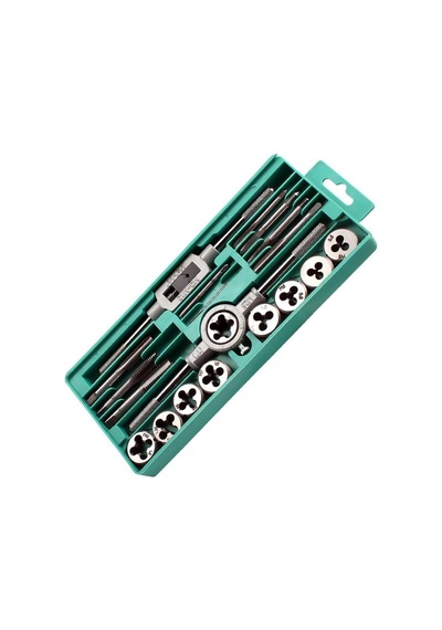 Klavuz Seti 20 Parça Klavuz Pafta Seti Metrik Set M3-m12 Arası 20li Takım Full Set
