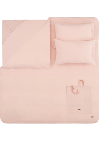 Yataş Bedding Plain Battal Boy Ranforce Nevresim Takımı - Blush Taş