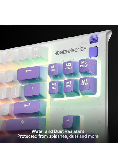Steelseries Apex 3 Tkl Rgb Suya Ve Toza Dayanıklı Türkçe Gaming Klavye Amethyst