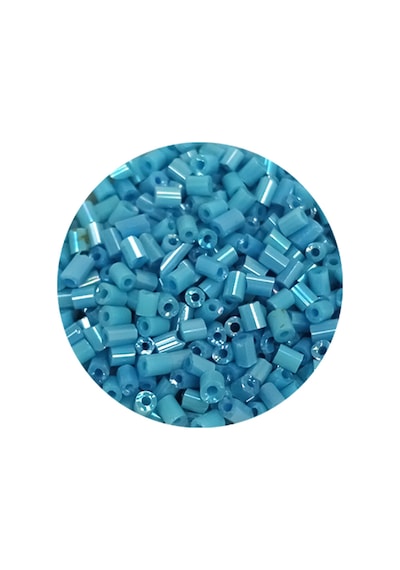 Kesme Cam Boncuk 2mm - 20 Gram - Camgöbeği Mavi -bnc347